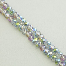 картинка Нитка Чешский хрусталь 42 см 6 мм (Без замка) от магазина Wolves