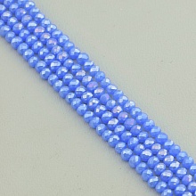 картинка Нитка Чешский хрусталь 49 см 4 5 мм (Без замка) от магазина Wolves