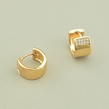 картинка Серьги 'XUPING' Фианит (позолота 18к) от магазина Wolves