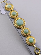 картинка Браслет Нефрит 18 см от магазина Wolves