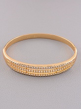 картинка Браслет 'XUPING' Фианит 17 см (позолота 18к) от магазина Wolves