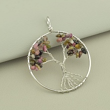 картинка Кулон Турмалин 60x50мм от магазина Wolves