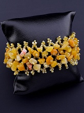 картинка Браслет 'SUNSTONES' Яшма 30 3 г от магазина Wolves