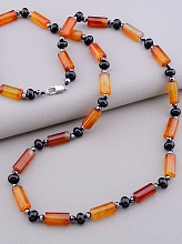 картинка Бусы Сердолик Агат 75 см от магазина Wolves