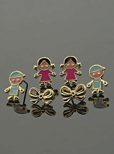 картинка Серьги  3 пар (Цвета на фото) от магазина Wolves