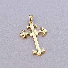 картинка Крестик 'XUPING'  (позолота 18к) от магазина Wolves