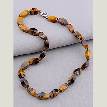 картинка Бусы Тигровый глаз 46 см от магазина Wolves