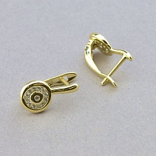 картинка Серьги 'XUPING' Фианит (позолота 18к (лимонная)) от магазина Wolves