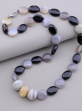 картинка Бусы 'SUNSTONES' Агат 45 см от магазина Wolves
