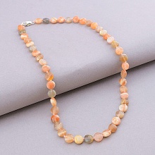 картинка Бусы 'SUNSTONES' Солнечный камень 42 см от магазина Wolves