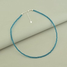 картинка Подвеска 'SUNSTONES' Шпинель Серебро(925) 40 см от магазина Wolves