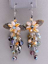 картинка Серьги Перламутр Hanbeishi(Корея) от магазина Wolves