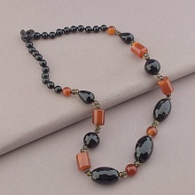 картинка Бусы Агат Сердолик 59 см от магазина Wolves