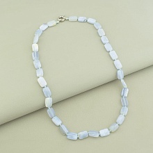 картинка Бусы голубые из сапфирина от магазина Wolves