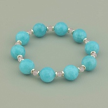 картинка Браслет 'SUNSTONES' Кварц Чешский хрусталь 18 см от магазина Wolves