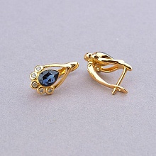 картинка Серьги 'XUPING' Swarovski (позолота 18к) от магазина Wolves