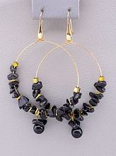 картинка Серьги 'Stainless Steel' Агат от магазина Wolves