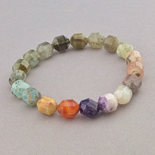 картинка Браслет 'SUNSTONES' Самоцветы 18 см от магазина Wolves