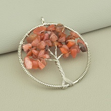 картинка Кулон Сердолик 50x50мм от магазина Wolves