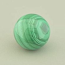 картинка Шар Малахит 33x33 79 8 г от магазина Wolves