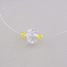 картинка Подвеска 'SUNSTONES' Чешский хрусталь 43 см от магазина Wolves