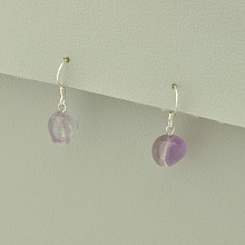 картинка Серьги 'SUNSTONES' Флюорит Серебро(925) от магазина Wolves