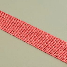 картинка Нитка Коралл 39 см 3 4 мм (Без замка) от магазина Wolves