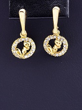 картинка Серьги Стразы от магазина Wolves