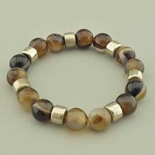 картинка Браслет 'SUNSTONES' Агат 17 см от магазина Wolves