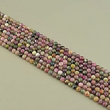 картинка Нитка Турмалин 39 см 6 5 мм (Без замка) от магазина Wolves