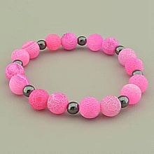 картинка Браслет 'SUNSTONES' Агат Гематит 19 см от магазина Wolves