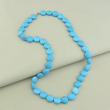 картинка Бусы 'SUNSTONES' Бирюза 63 см от магазина Wolves