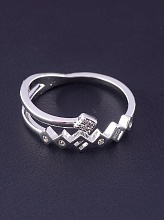 картинка Кольцо 'XUPING' Фианит (родий) от магазина Wolves