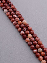 картинка Нитка Яшма 39 см 11 мм от магазина Wolves