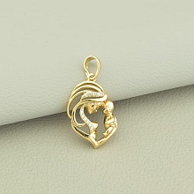 картинка Кулон 'XUPING' Фианит (позолота 18к) от магазина Wolves