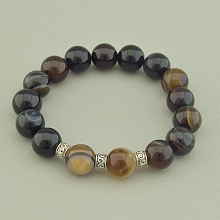 картинка Браслет 'SUNSTONES' Агат 15 см от магазина Wolves