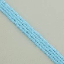 картинка Нитка Чешский хрусталь 39 см 3 мм (Без замка) от магазина Wolves