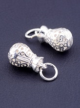 картинка Кулон Серебро(925) 12х7 мм от магазина Wolves