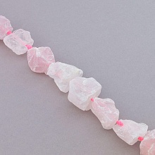 картинка Нитка Розовый кварц 41 см (Без замка) от магазина Wolves