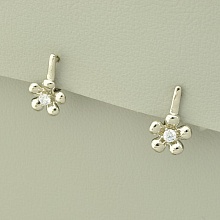 картинка Серьги 'XUPING' Фианит  (родий) от магазина Wolves