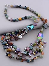 картинка Бусы Яшма 52 см от магазина Wolves