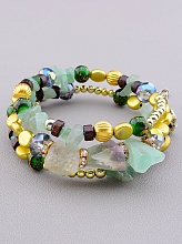 картинка Браслет 'FJ' Самоцветы Бижутерный сплав13 59 г от магазина Wolves