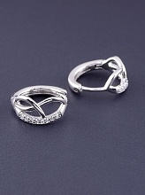 картинка Серьги 'XUPING' Фианит  (родий) от магазина Wolves