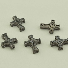 картинка Вставка Фианит 17х10мм (хром) от магазина Wolves