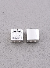 картинка Вставка 9х8 (родий) от магазина Wolves