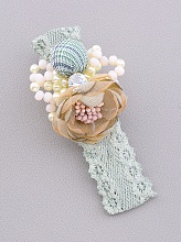 картинка Заколка 'Flora Secret' Жемчуг (Ткань) от магазина Wolves