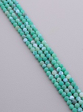 картинка Нитка Агат 35 см 6 мм (Без замка) от магазина Wolves