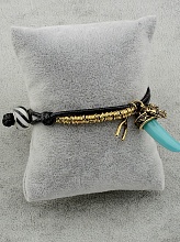 картинка Браслет 'Juleeze'  Кожаный ремешок19 6 г от магазина Wolves