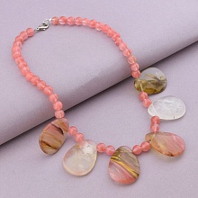 картинка Бусы Халцедон 46 см от магазина Wolves