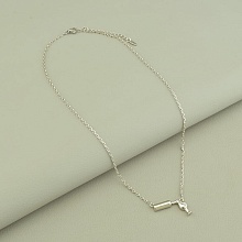 картинка Подвеска 'XUPING' Фианит 100 см (родий) от магазина Wolves